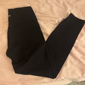 Lululemon Wunder Under Black Leggings